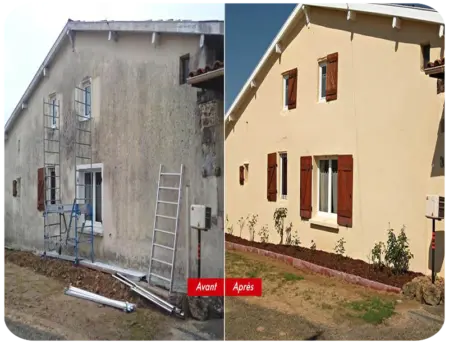 Ravalement de façade La Rochelle Charente Maritime